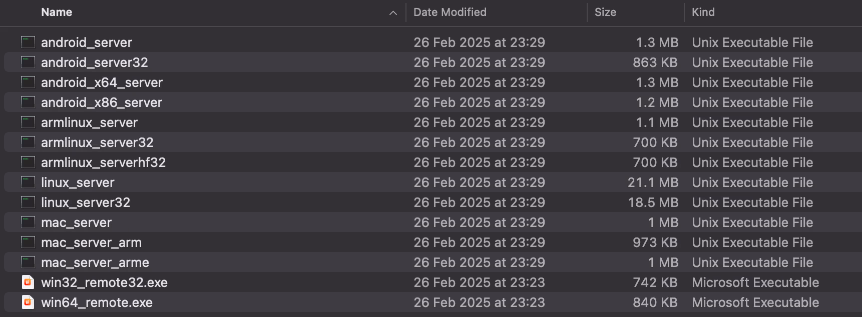 自帶的調試 agent