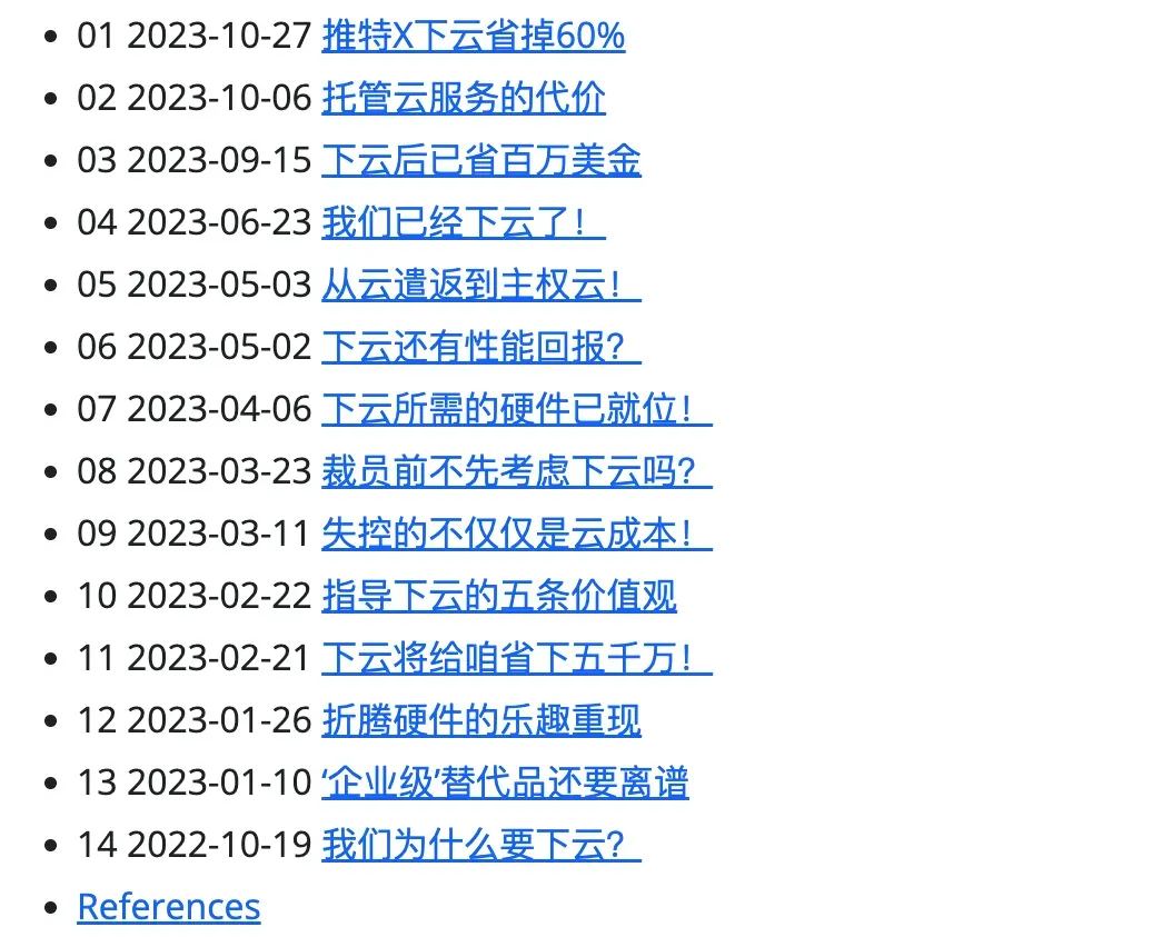 目錄